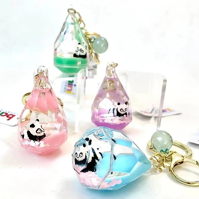 Panda Diamond Floaty Key Charm