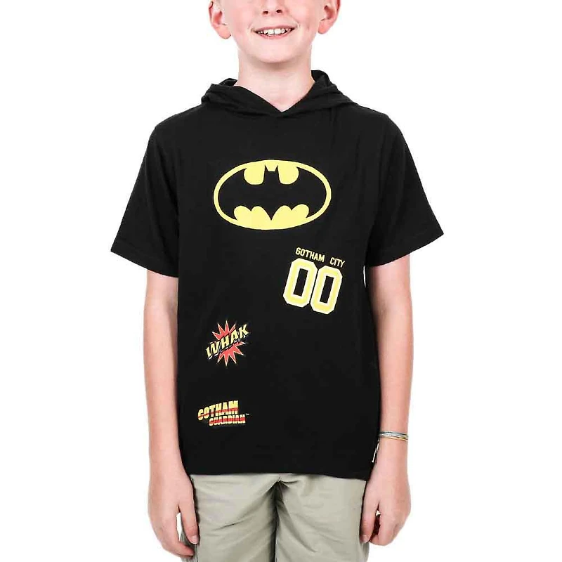 DC Comics: Batman Logos - Youth Cosplay Hooded Tee