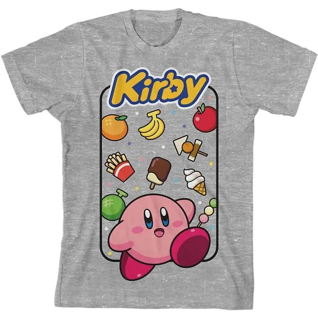 Kirby Junk Food Youth Tee