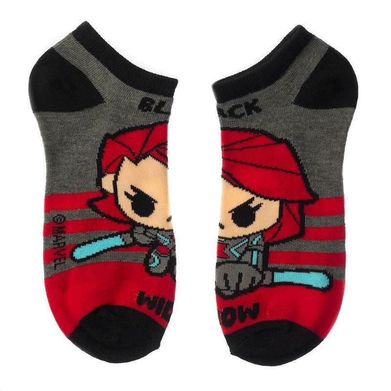 Marvel Chibi Avengers - 5 Pair Ankle Socks