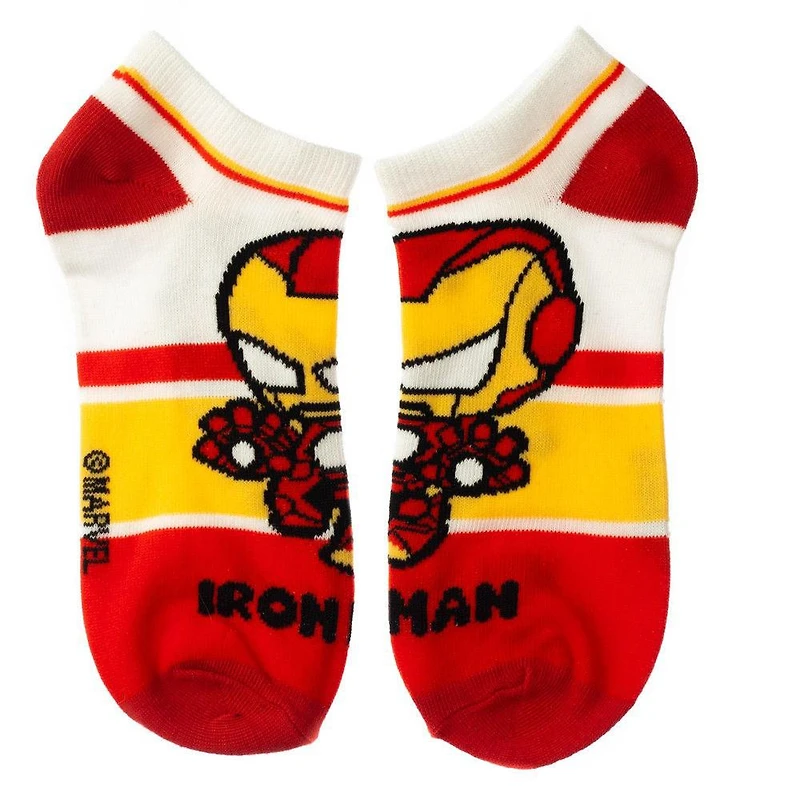 Marvel Chibi Avengers - 5 Pair Ankle Socks