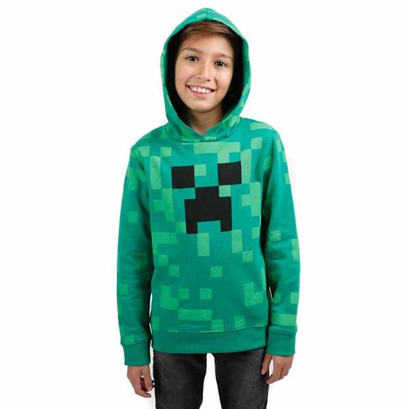 Minecraft: Creeper - Cosplay Youth Hoodie