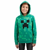 Minecraft: Creeper - Cosplay Youth Hoodie