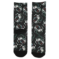 My Hero Academia - Sublimated Print 3 Pair Youth Crew Socks