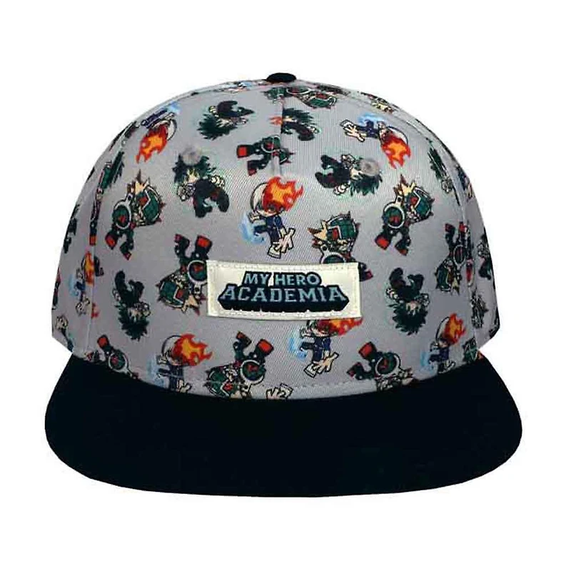 My Hero Academia - Sublimated Youth Flat Bill Snapback Hat