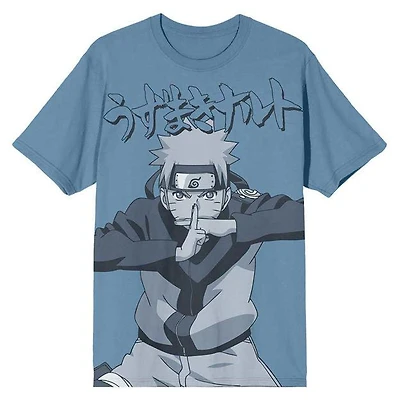 Naruto Ox Hand Pose Oversized Print Unisex Tee