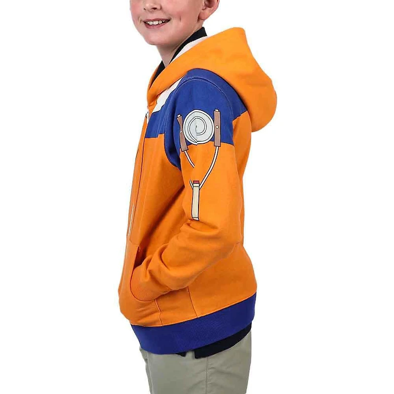 Naruto Uzumaki Cosplay Youth Hoodie