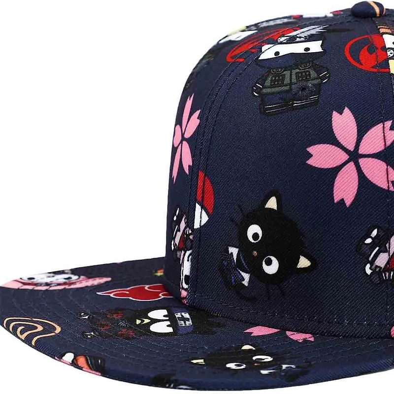 Sanrio x Naruto Limited Edition AOP Flat Bill Snapback Hat