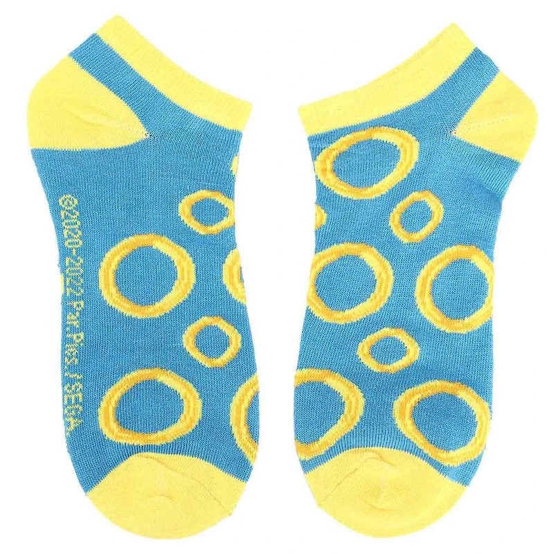Sonic the Hedgehog 2 Logo 5 Pair Ankle Socks