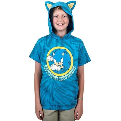 Sonic the Hedgehog Youth Cosplay Hooded Tee