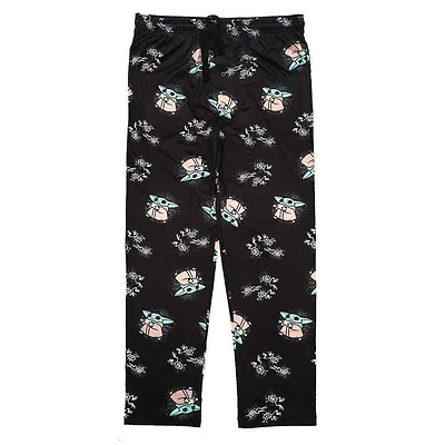 Star Wars The Mandalorian Grogu and Toads AOP Sleep Pants