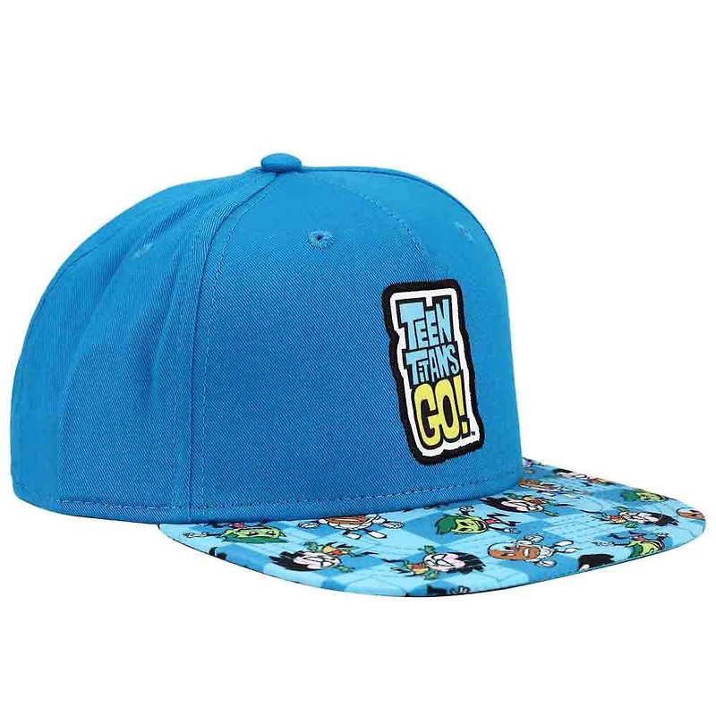 Teen Titans Go! Youth Flat Bill Snapback Hat