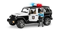 Jeep Rubicon Police Car + Policeman