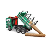 MAN TGA Timber Truck with Loading Crane with 3 Logs
