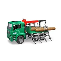 MAN TGA Timber Truck with Loading Crane with 3 Logs