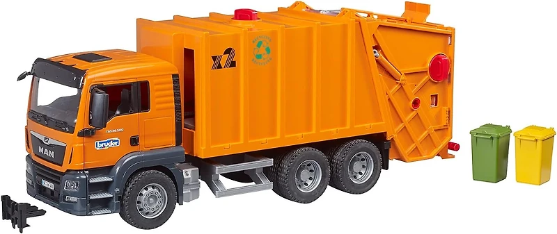 Man TGS Garbage Truck - Orange