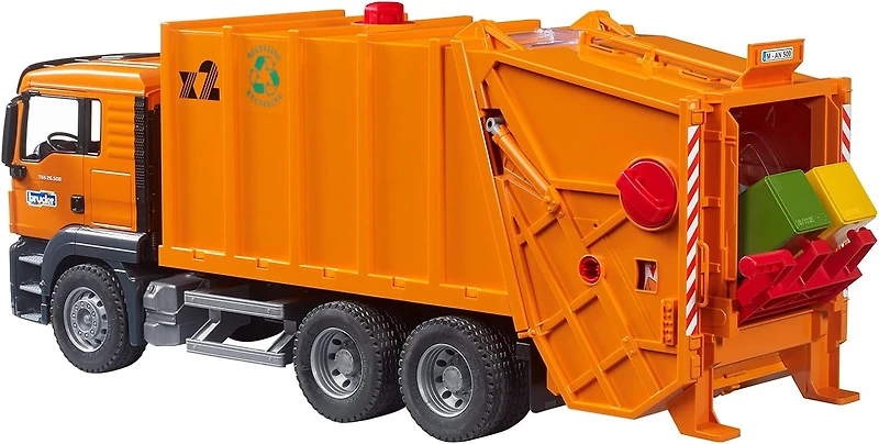 Man TGS Garbage Truck - Orange