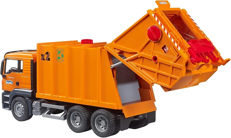 Man TGS Garbage Truck - Orange