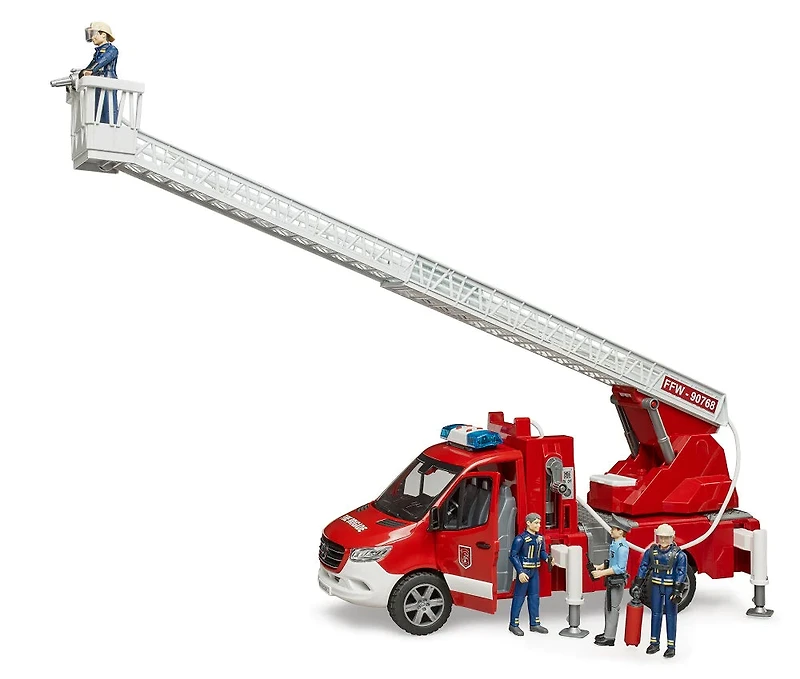 MB Sprinter Fire Engine w Ladder Water Pump & L/SModule