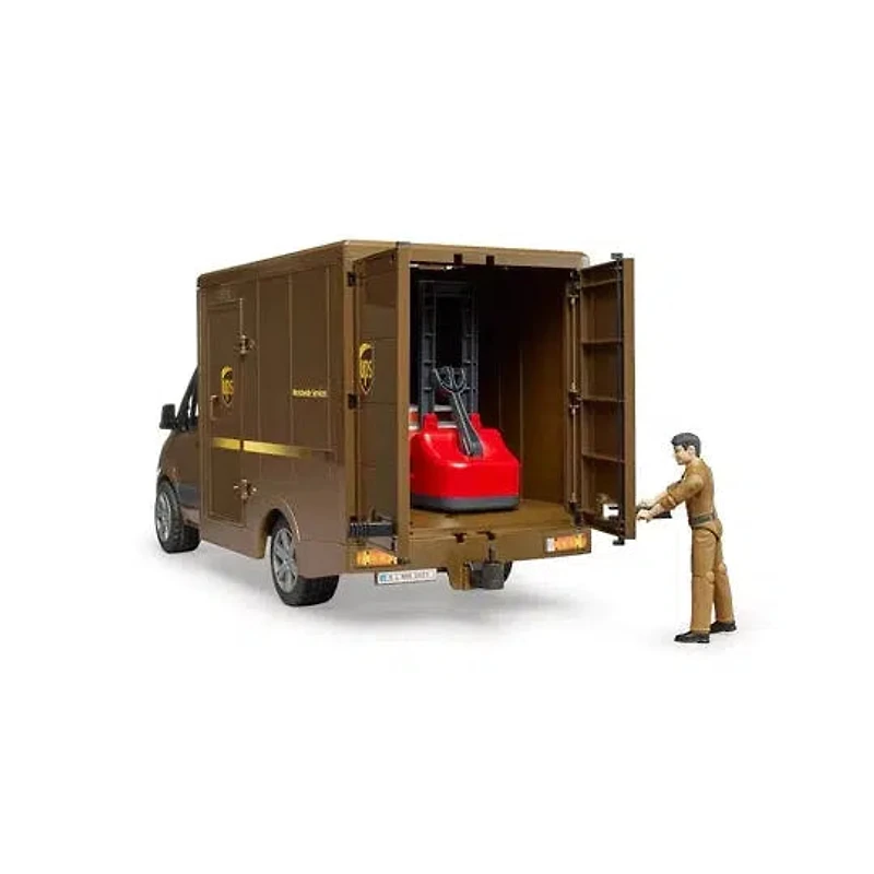 MB Sprinter UPS Truck with Manually Operated Pallet Jack