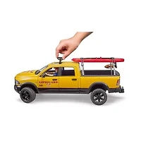RAM 2500 Power Wagon Lifeguard w/ Figure, Stand-up Paddle and Light + Sound Module