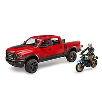 RAM 2500 Power Wagon with Scrambler Ducati Desert Sled