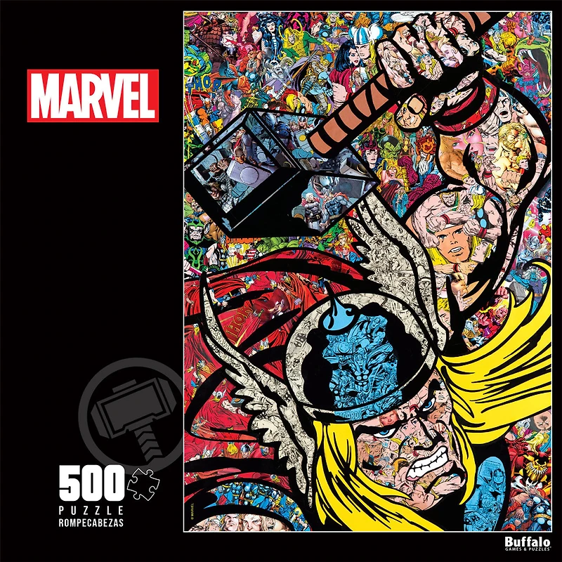 Marvel: Thor Collage - 500 Piece Puzzle