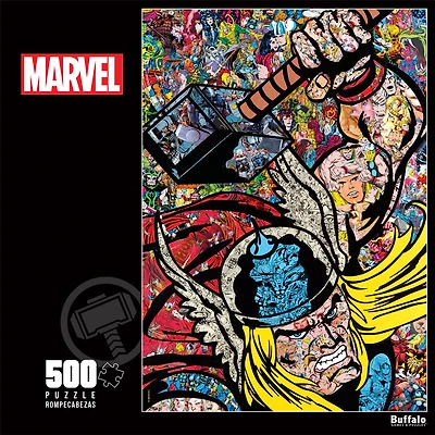 Marvel: Thor Collage - 500 Piece Puzzle