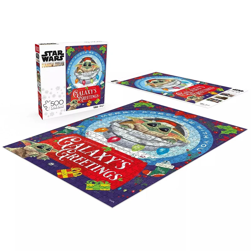 Star Wars: The Mandalorian: Galaxy's Greetings - 500 Piece Puzzle
