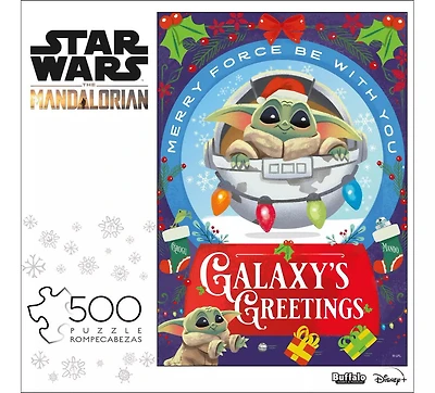 Star Wars: The Mandalorian: Galaxy's Greetings - 500 Piece Puzzle
