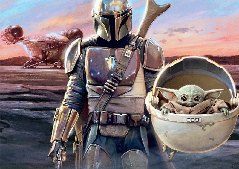 Star Wars: The Mandalorian: This Is The Way - 500 Piece Puzzle