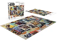 Star Wars: The Mandalorian: Trading Card Expansion Pack - 400 Piece Puzzle