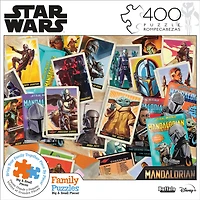 Star Wars: The Mandalorian: Trading Card Expansion Pack - 400 Piece Puzzle