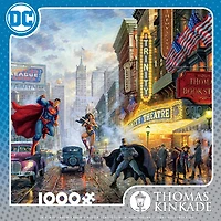 Thomas Kinkade DC Comics - Batman, Superman & Wonder Woman: The Trinity - 1000 Piece Puzzle