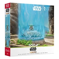 Thomas Kinkade Star Wars: The Mandalorian - A Force Within - 500 Piece Puzzle
