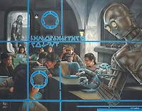 Thomas Kinkade Star Wars: The Mandalorian - Multipack - 4 in 1 Puzzles - 4 x 500 Piece Puzzle