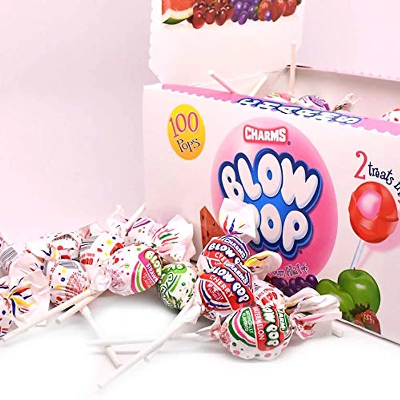 Charms Blow Pops Assorted Flavors Changemaker