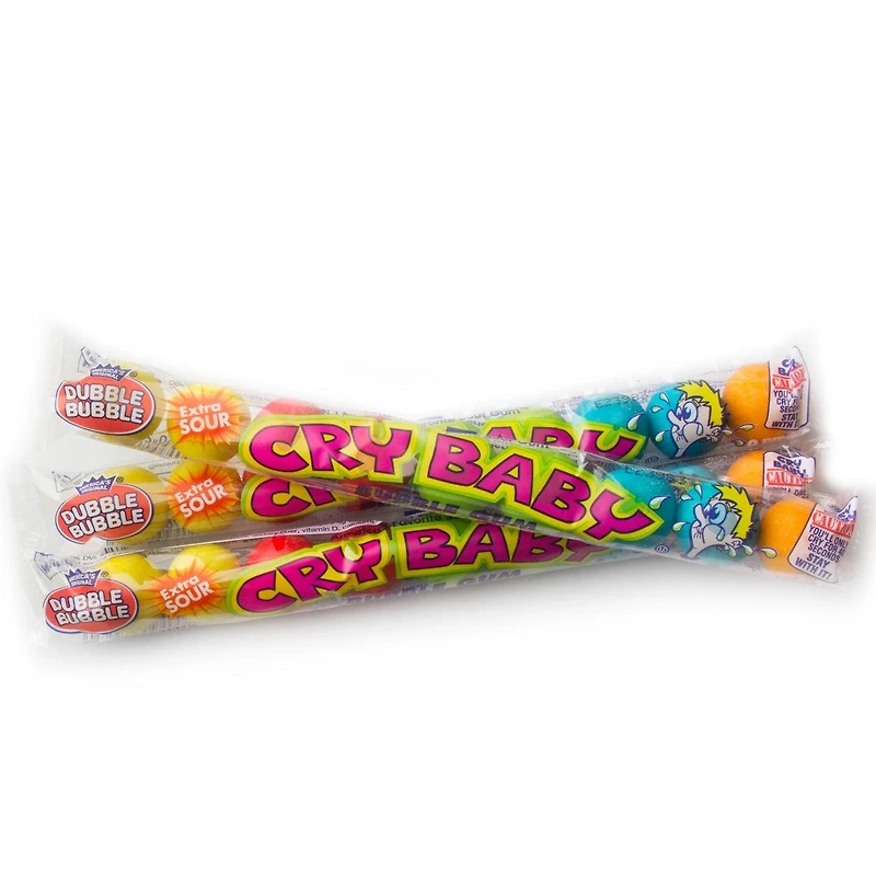 Cry Baby Bubble Gum 9-Ball Tube