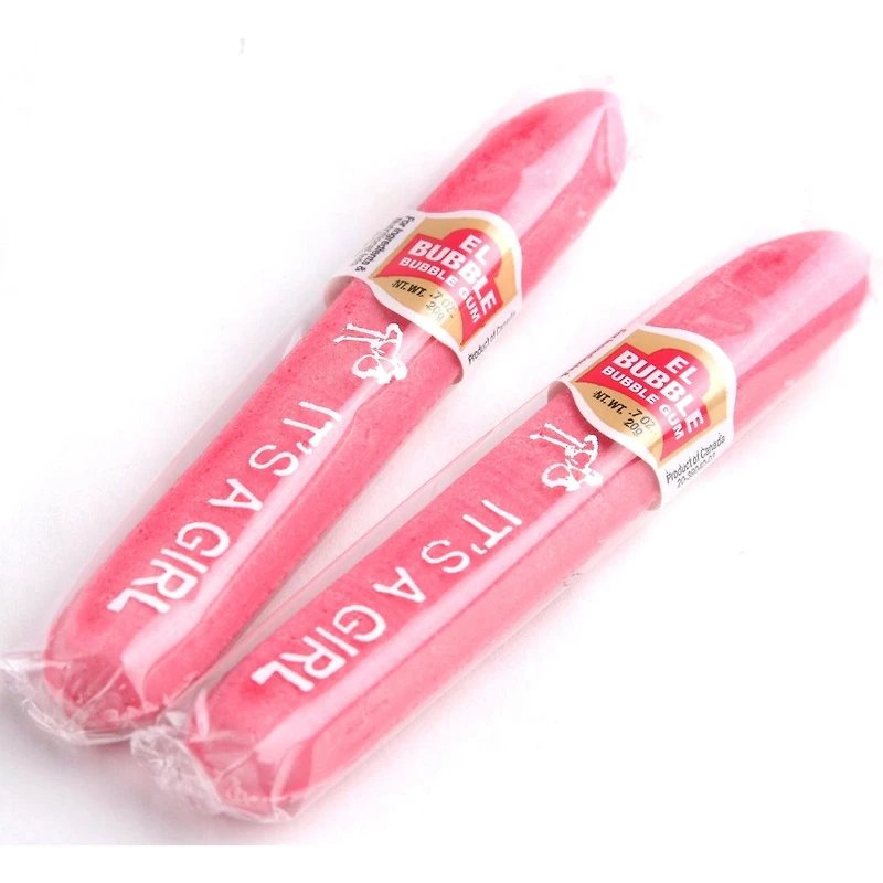 It's A Girl Bubble Gum Cigars 5 Pack