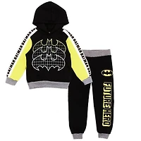 BATMAN Boys Toddler 2PC Fleece Hoodie Set