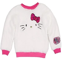 HELLO KITTY Girls 4-6X Sherpa Sweatshirt