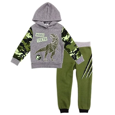 JURASSIC WORLD Boys Toddler 2PC Fleece Hoodie Set