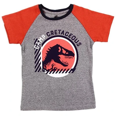JURASSIC WORLD Grey Boys 4-7 T-Shirt