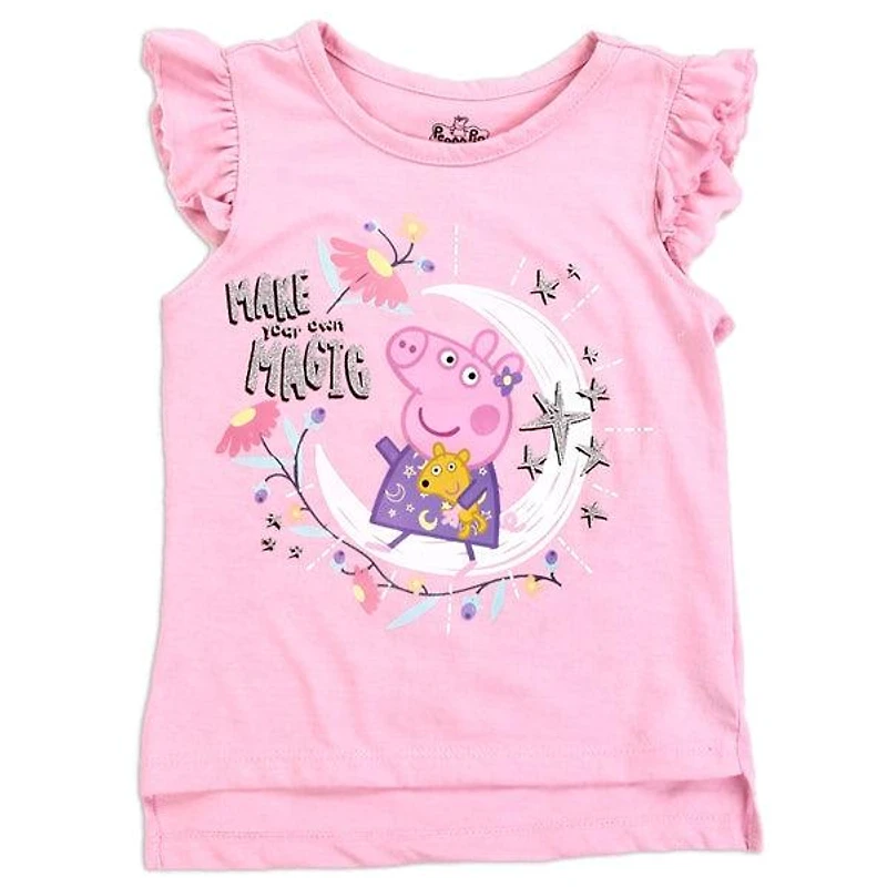 PEPPA PIG Pink Girls Toddler T-Shirt