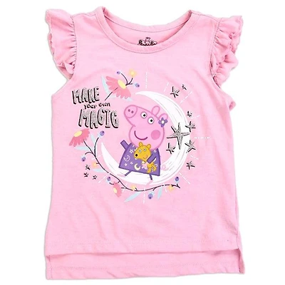 PEPPA PIG Pink Girls Toddler T-Shirt