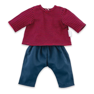 Corolle 14" Doll T-Shirt & Pants - Striped