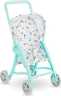 Turquoise Stroller for 12" Baby Doll