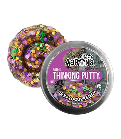 Crazy Aaron's 2" Mini Tin - Cryptocurrency