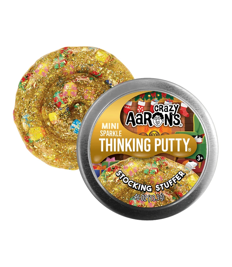 Crazy Aaron's 2" Mini Tin Holiday - Stocking Stuffer
