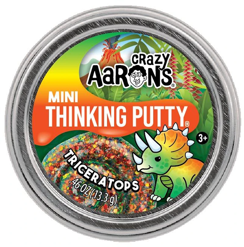 Crazy Aaron's 2" Mini Tin - Triceratops